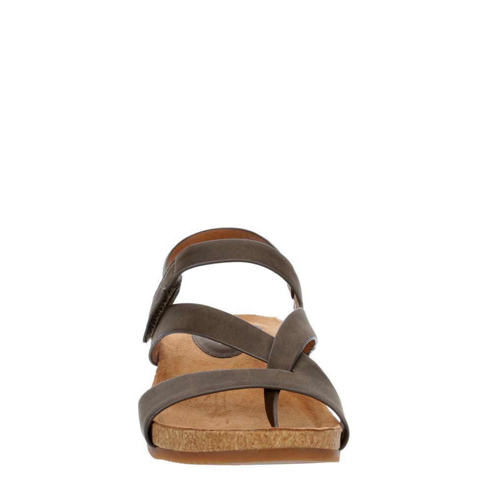 Mocha Eurosoft Womens Gianetta Sandal | Sandals | Rack Room Shoes