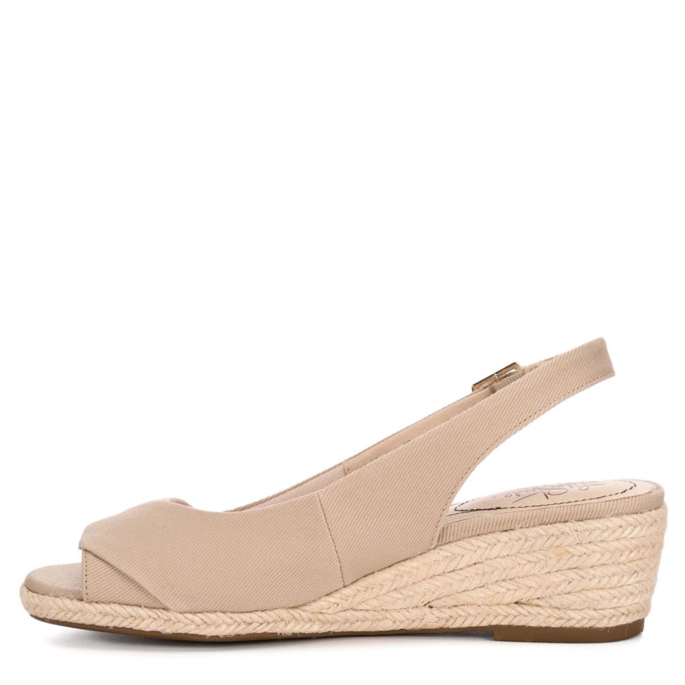 Lifestride socialite store espadrille wedge sandal