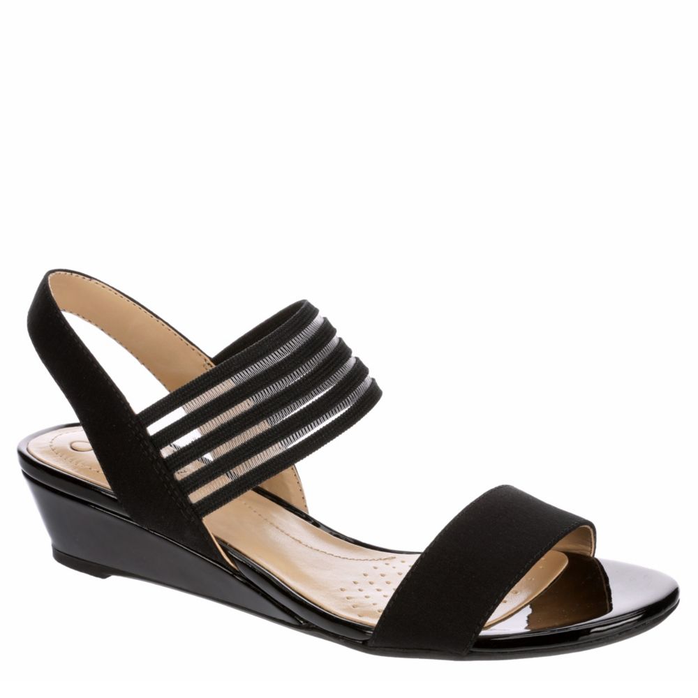 lifestride black sandals