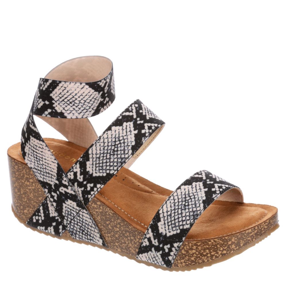 madden girl zoeyy cork wedge sandal
