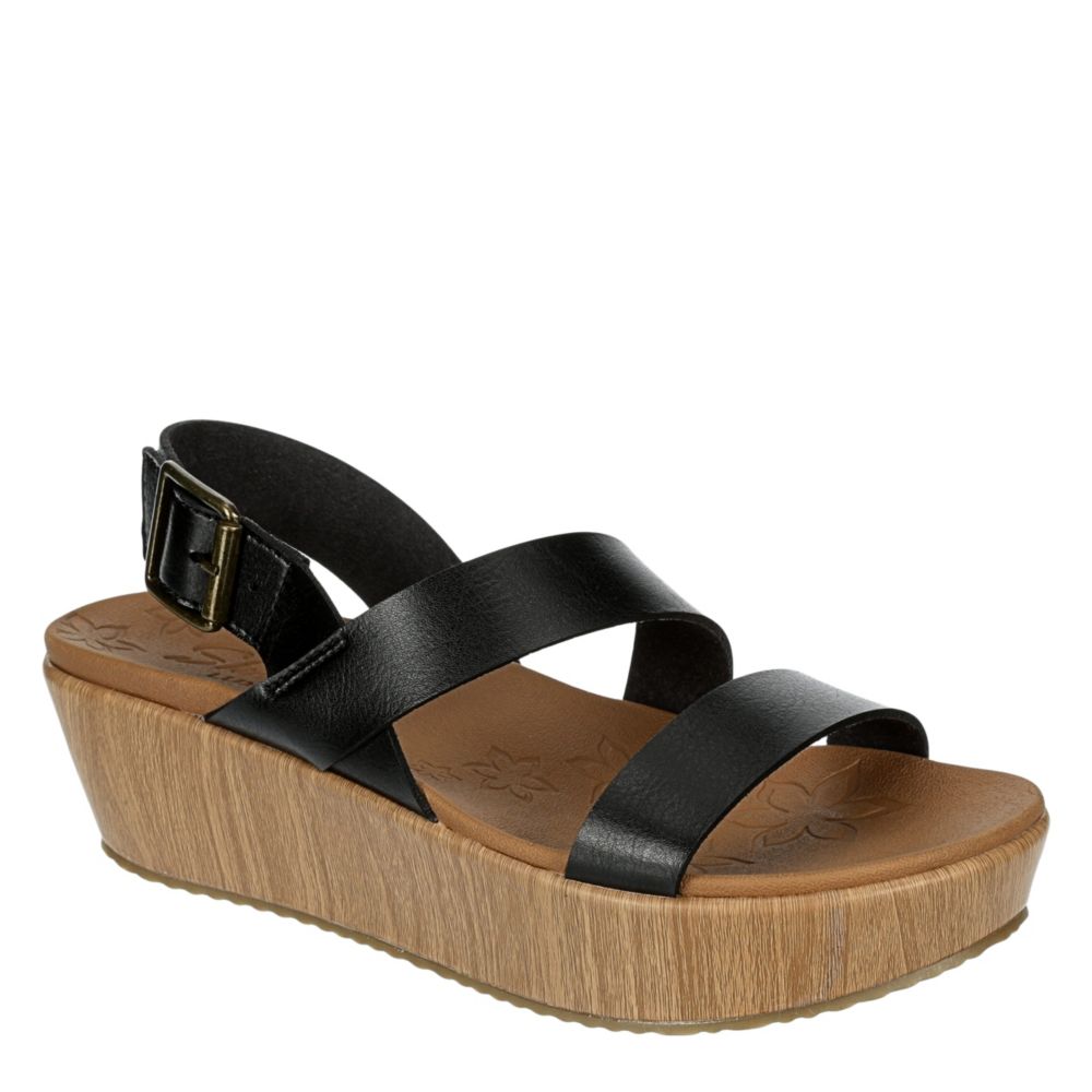 skechers womens platform sandals