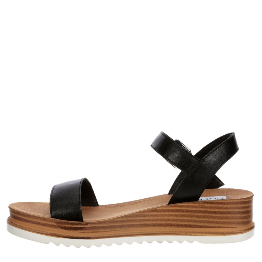 steve madden slip on platform sandals