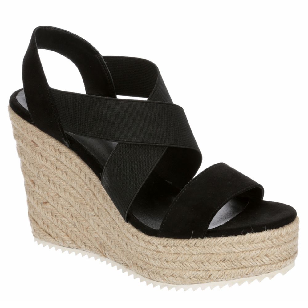 womens slip on wedge sandals