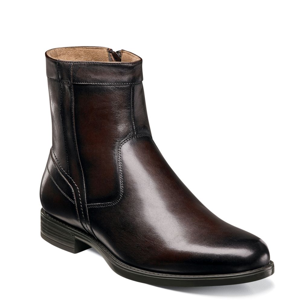 MENS MIDTOWN PLAIN TOE ZIPPER BOOT