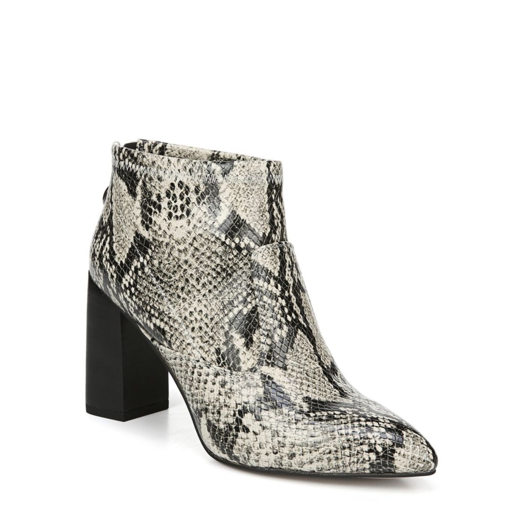 franco sarto animal print booties