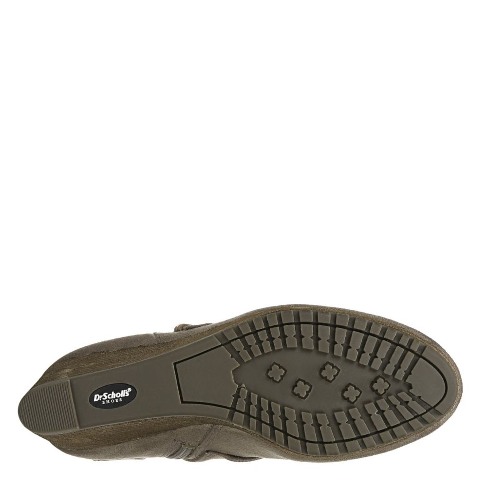 dr scholls conquer wedge bootie