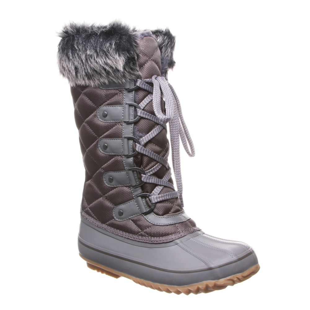 womens tall duck boots with fur