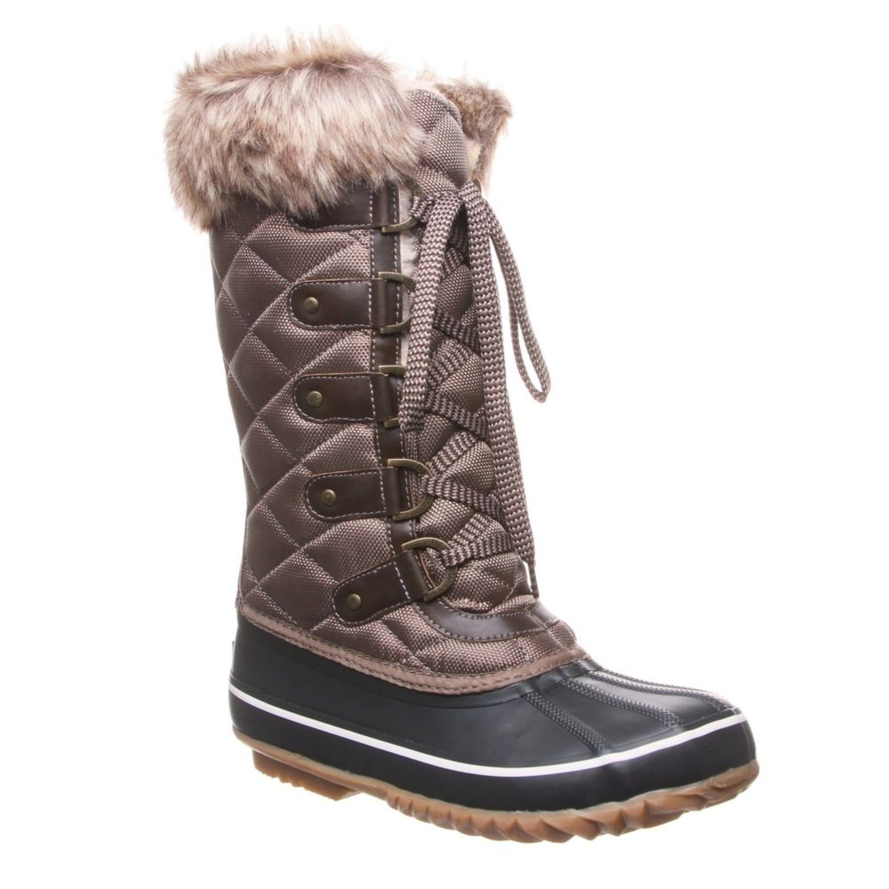 womens tall duck boots with fur