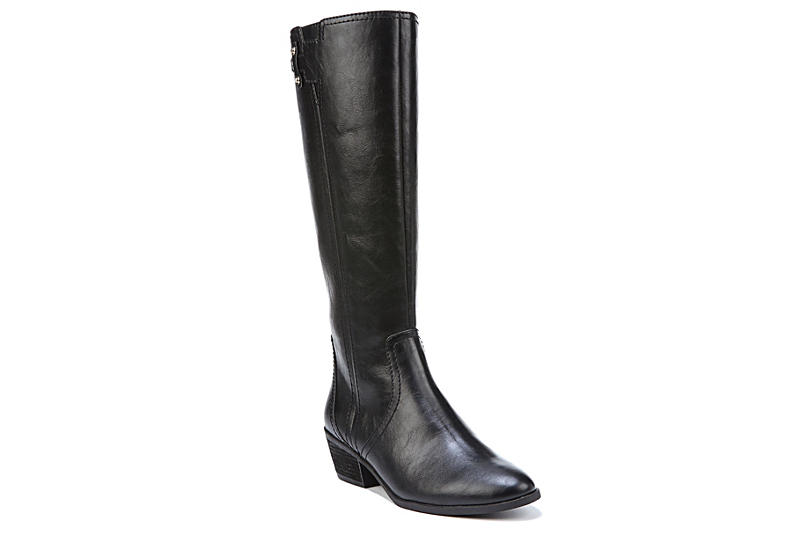 Black Dr. Scholl's Womens Brilliance Wide Calf Tall Boot | Boots | Rack ...