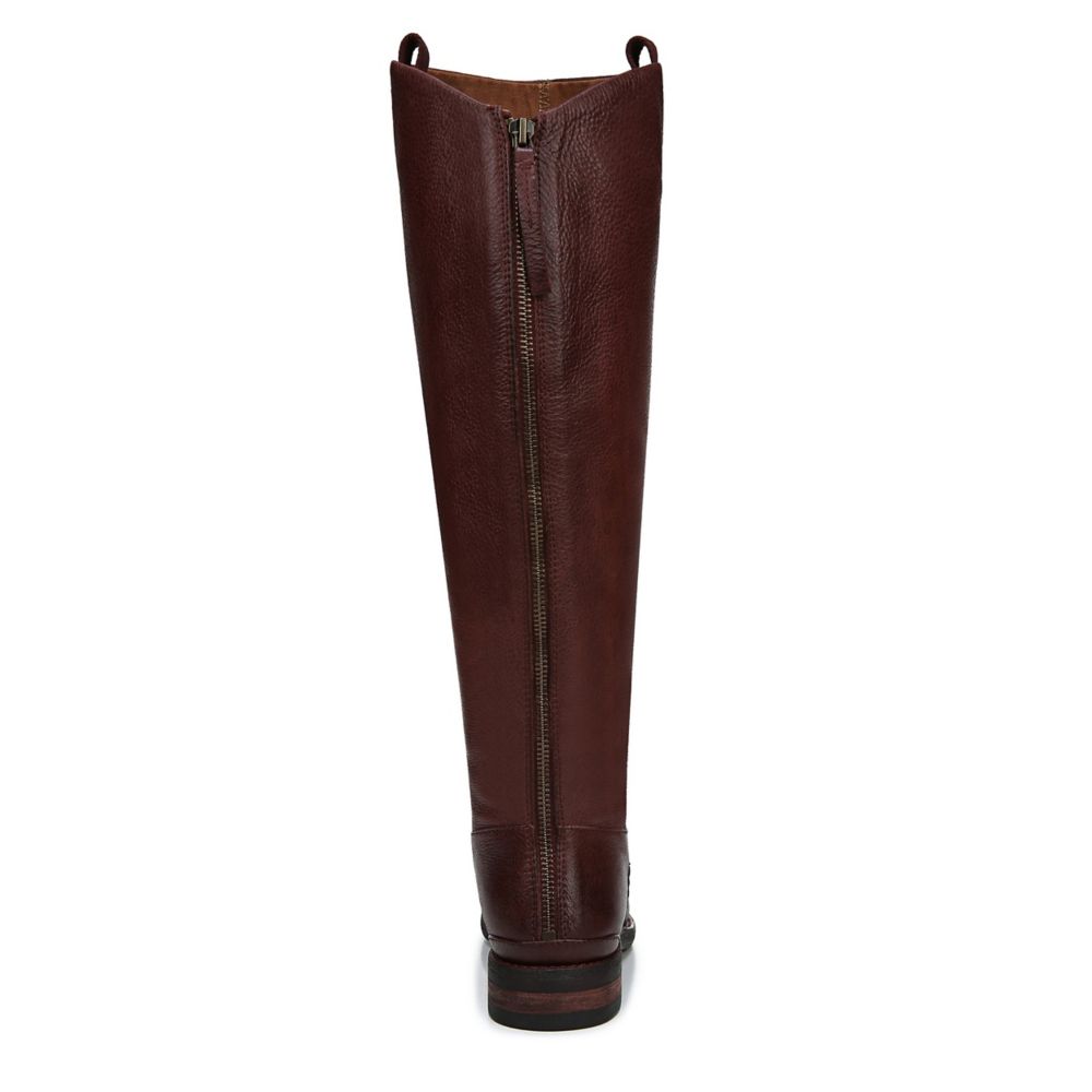 womens tall burgundy boots