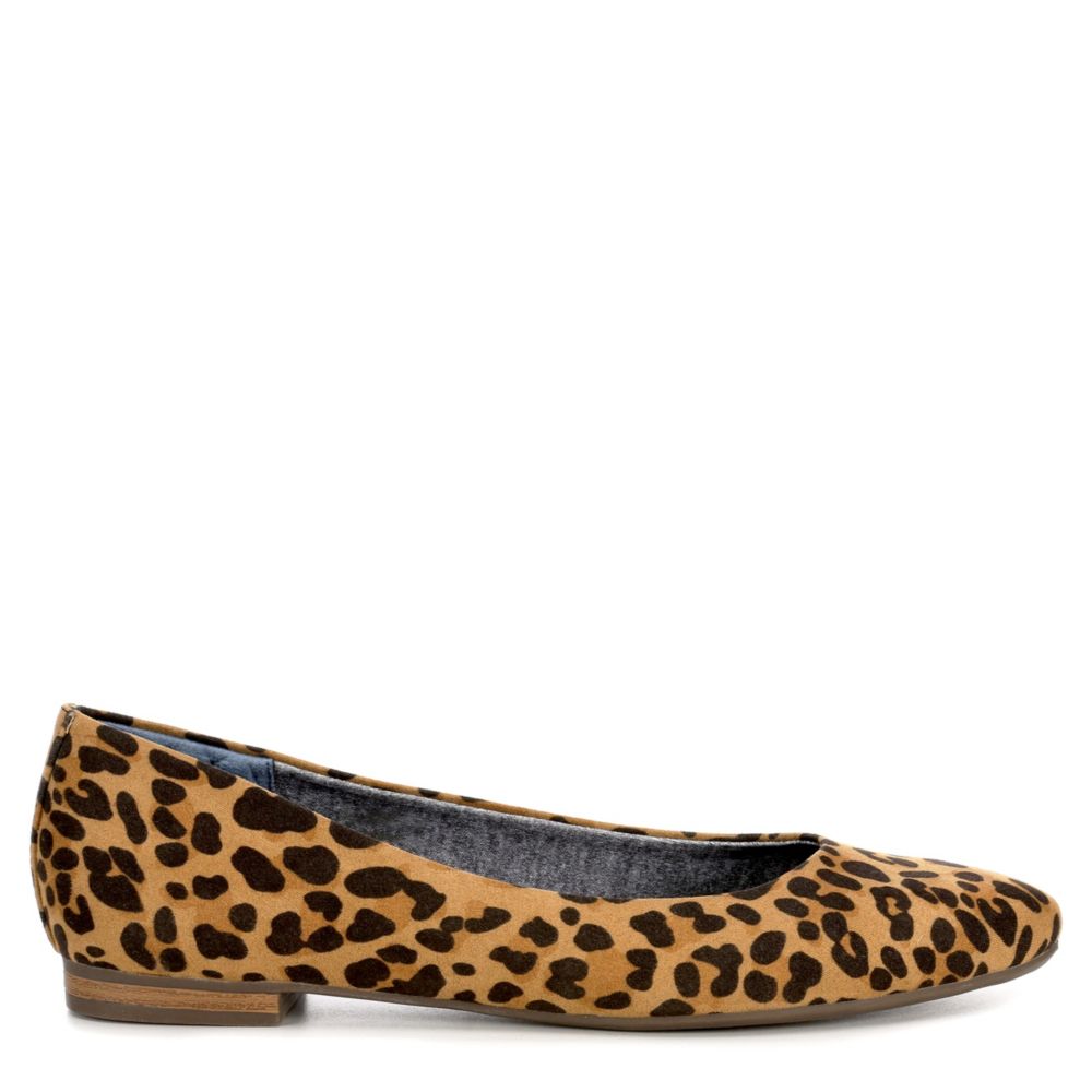 Leopard Dr. Scholl's Womens Aston Flat | Womens | Rack Room Shoes