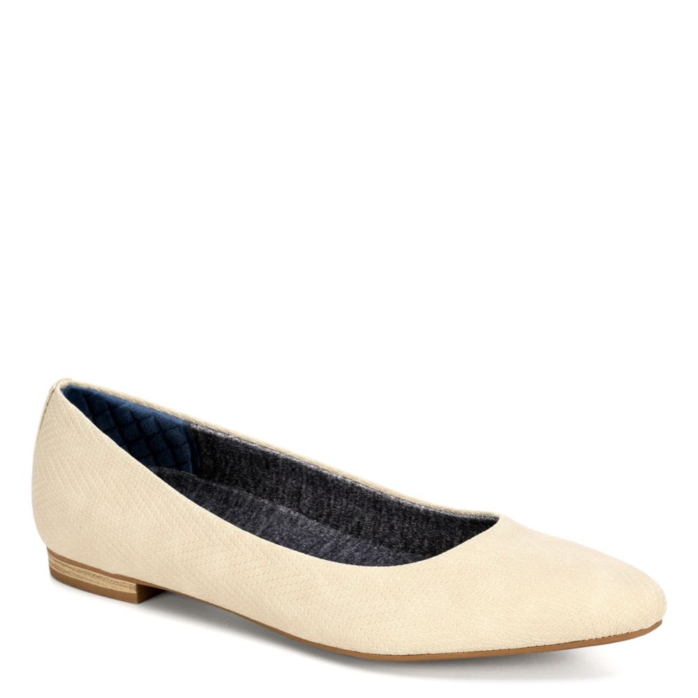 Beige Dr. Scholl's Womens Aston Flat | Womens | Rack Room Shoes