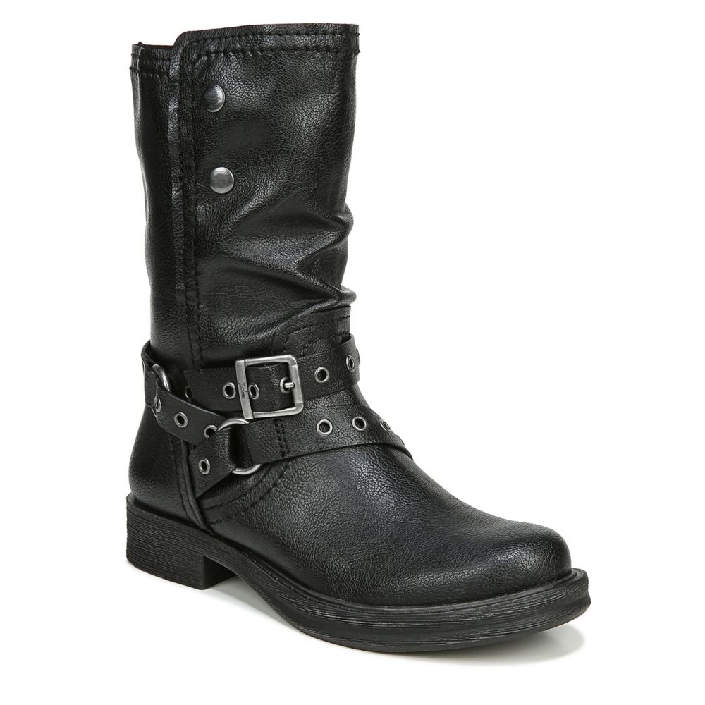 faith black boots
