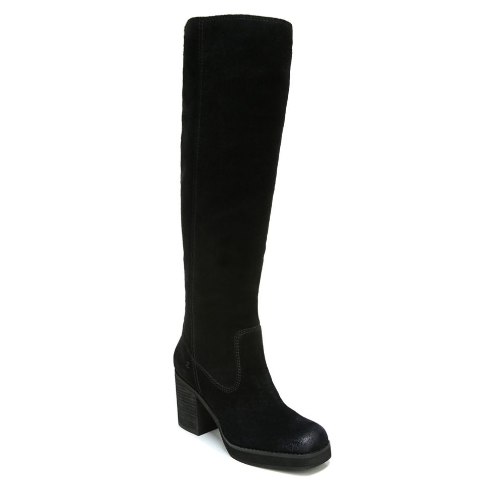 womens black calf boots