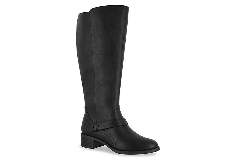 Black Easy Street Womens Jewel Tall Boot | Boots | Rack Room Shoes