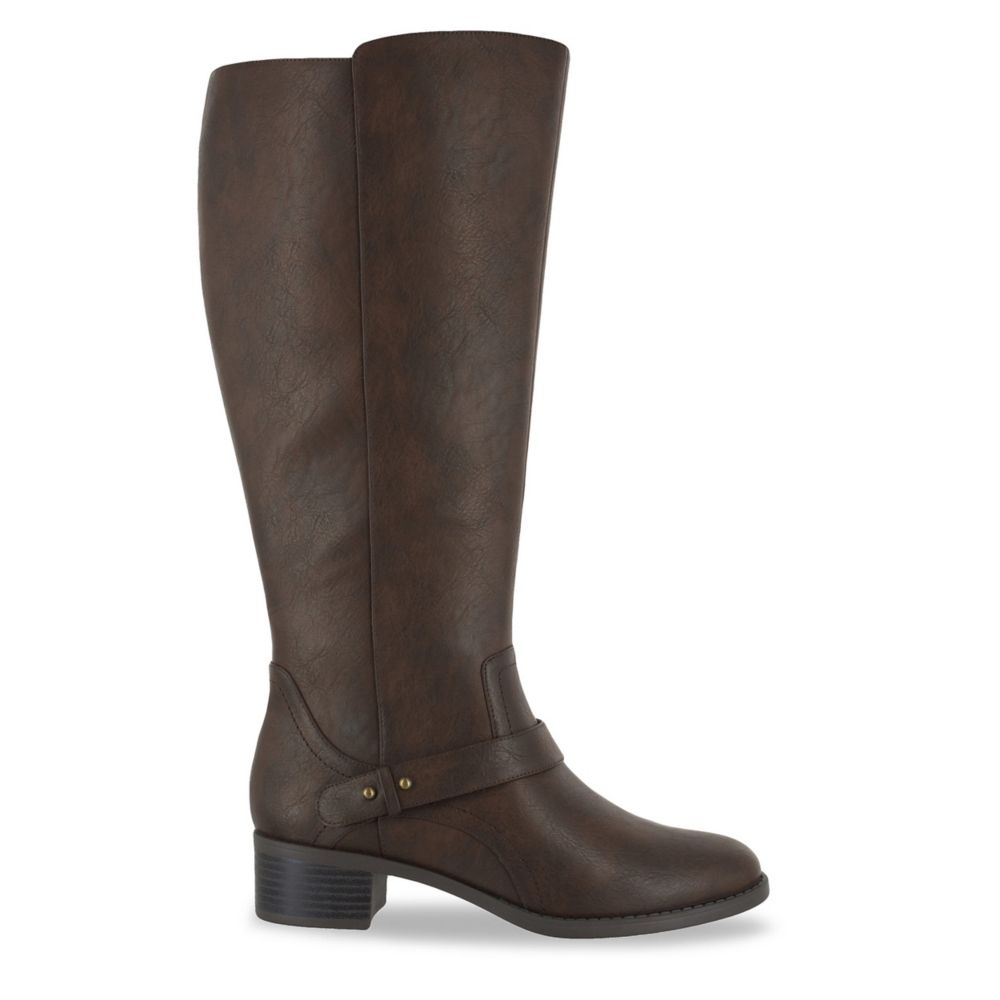 Brown Womens Jewel Wide Calf Tall Boot | Easy Street | Rack Room Shoes