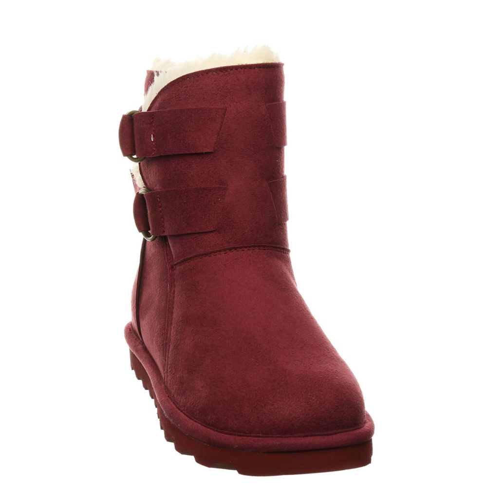 Red Bearpaw Womens Aloe Vegan Fur Boot Boots Rack Room Shoes