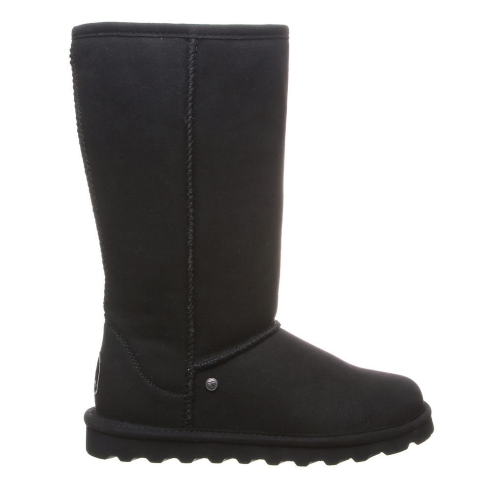 WOMENS ELLE TALL VEGAN WATER RESISTANT FUR BOOT