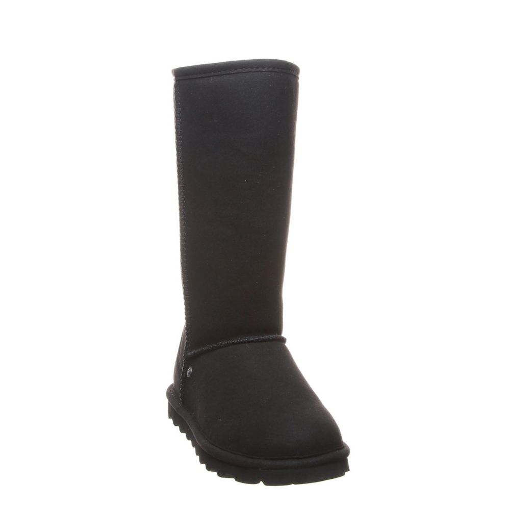 WOMENS ELLE TALL VEGAN WATER RESISTANT FUR BOOT