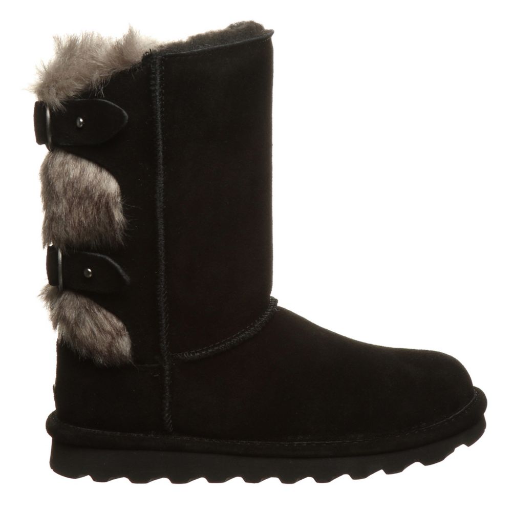 Black Bearpaw Womens Eloise Fur Boot | Shearling Boots | Rack Room Shoes