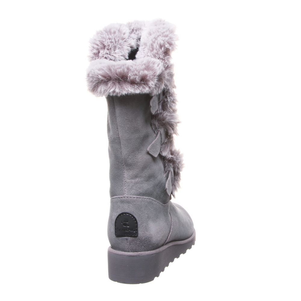 WOMENS GENEVIEVE WATER RESISTANT FUR BOOT