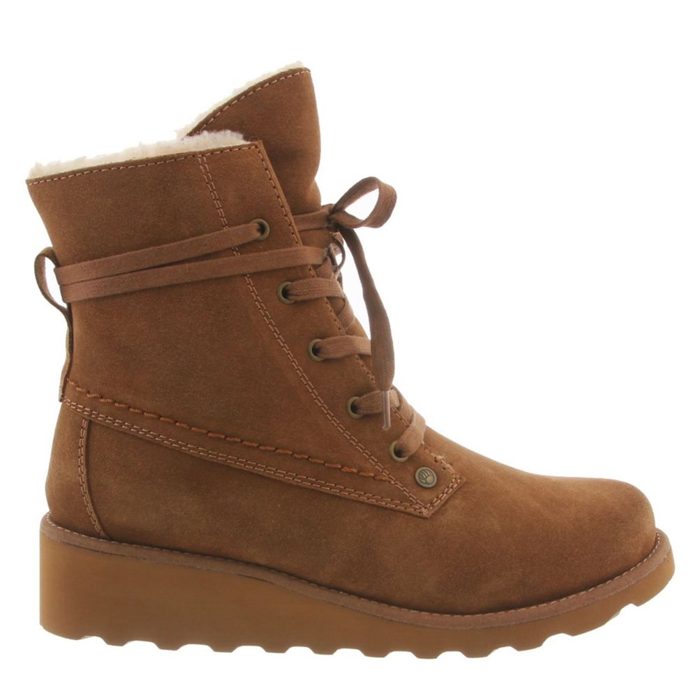 womens wedge work boots