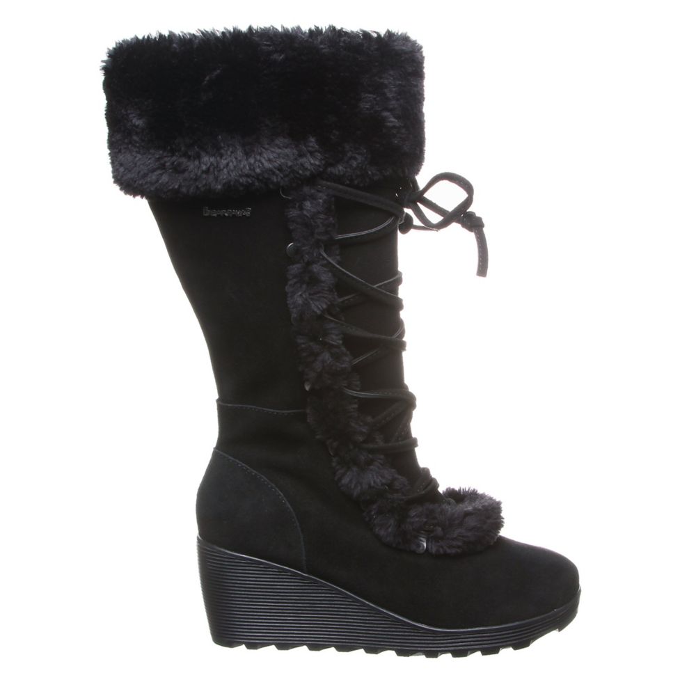 womens adidas boots with fur trim