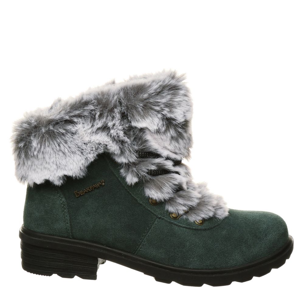 bearpaw womens serenity flat heel winter boots