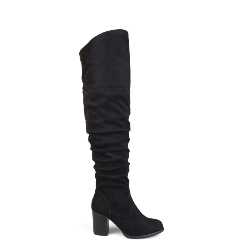 womens over the knee wide calf boots