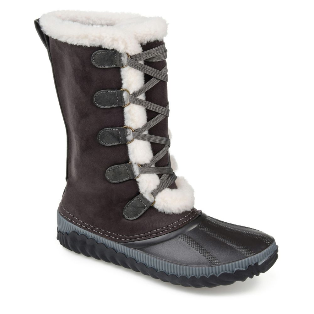 WOMENS BLIZZARD DUCK BOOT GREY