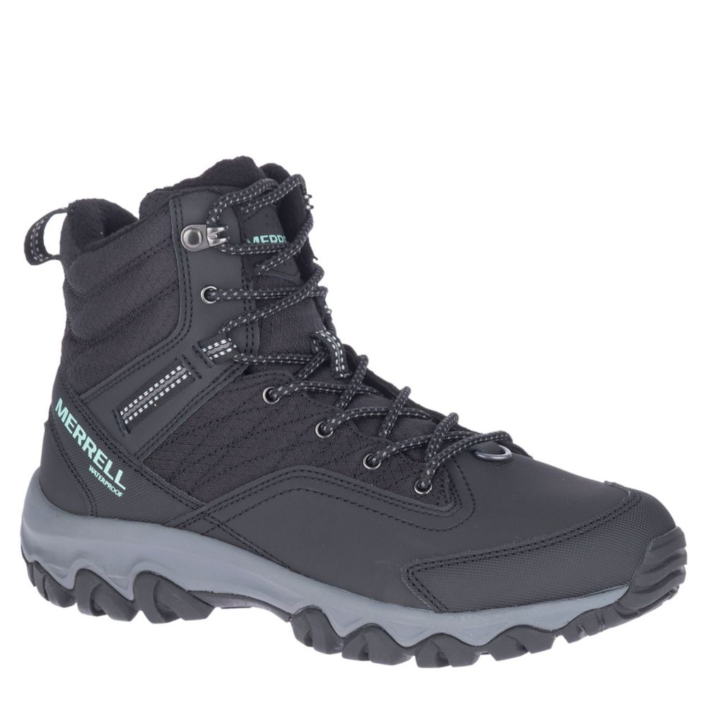 Diplomatiske spørgsmål at tilføje Forsendelse Black Merrell Womens Thermo Akita Mid Waterproof Hiking Boot | Boots | Rack  Room Shoes