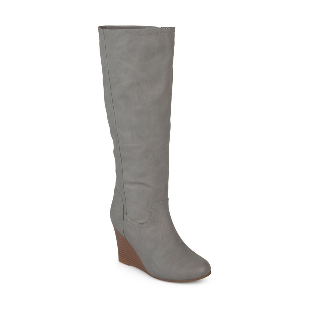 Journee collection langly wedge on sale boot