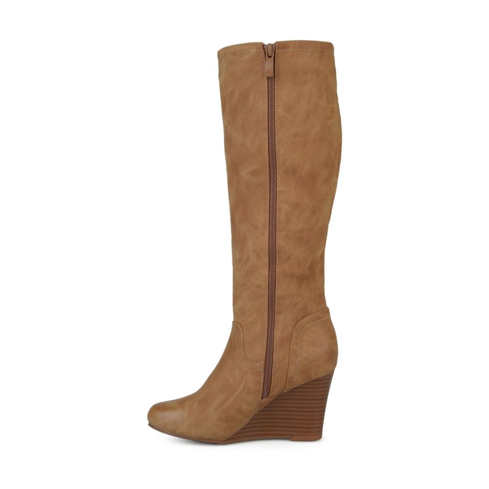 journee collection langly wedge boot