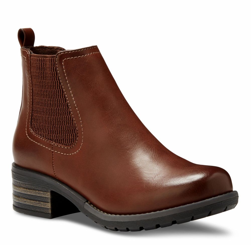 womens tan chelsea ankle boots