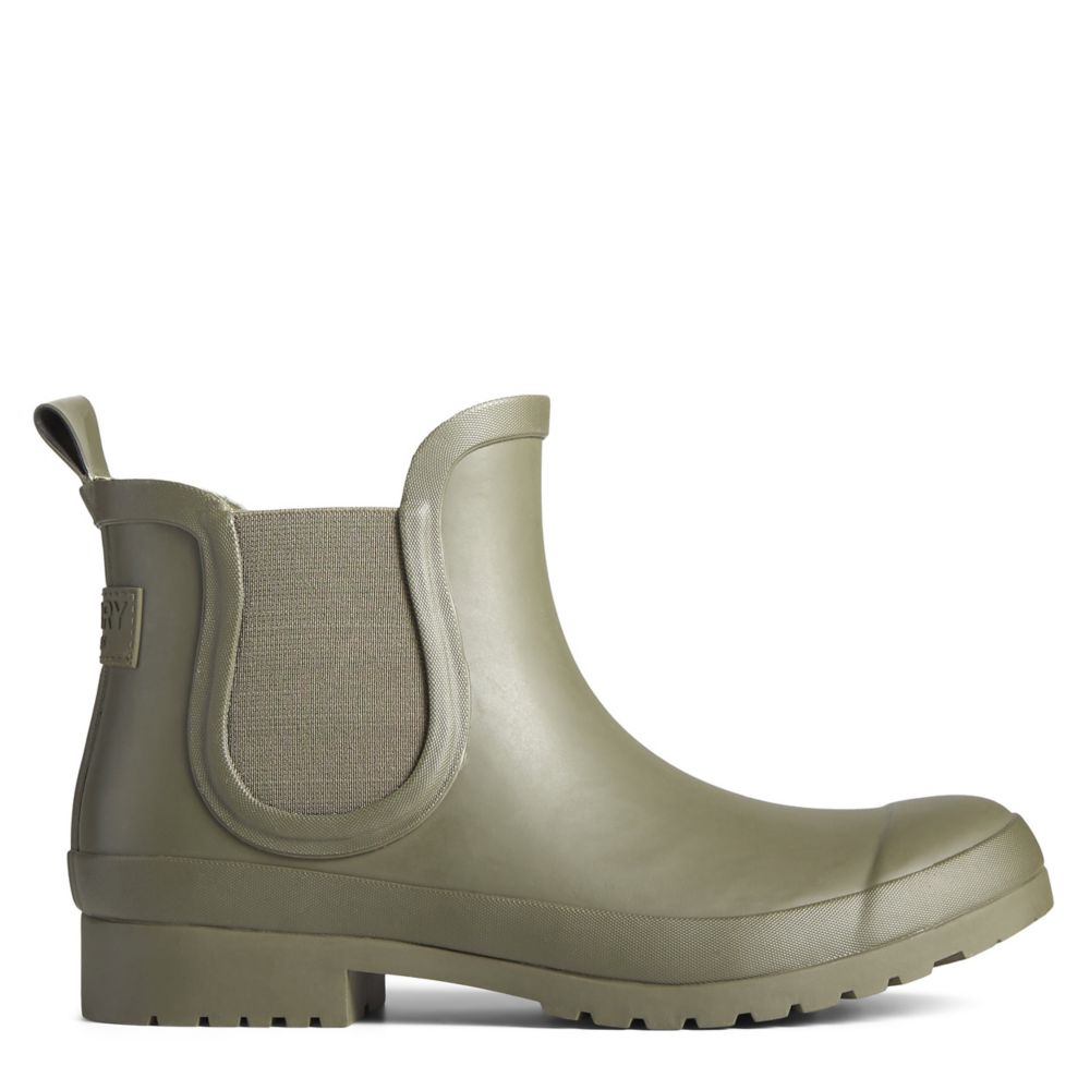 sperry low rain boots