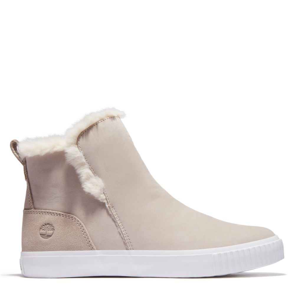 fur lined sneaker booties