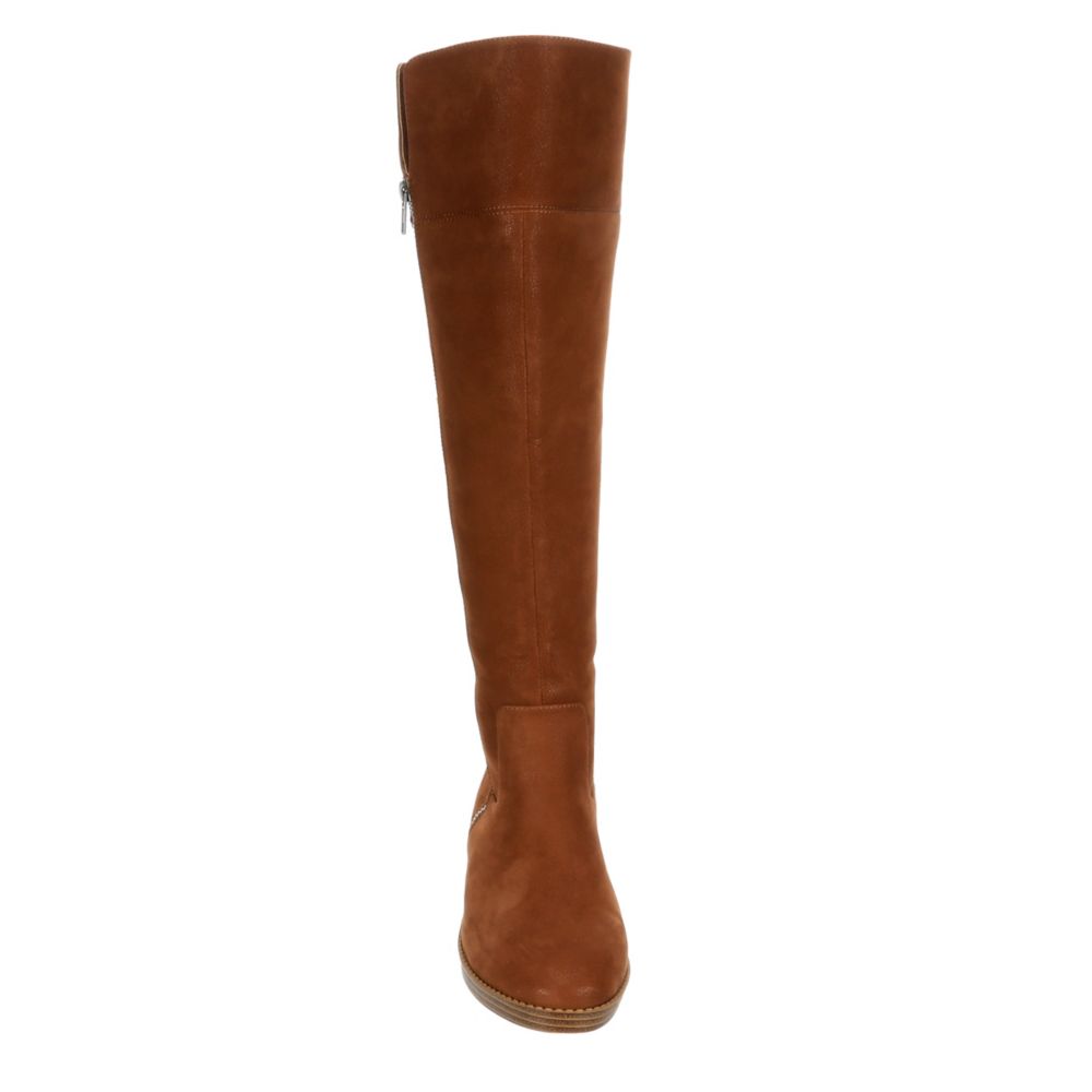 Cognac Eva & Zoe Womens Bria Wide Calf Tall Boot | Boots | Rack