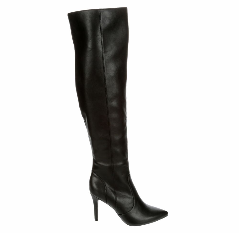 wide width thigh high boots