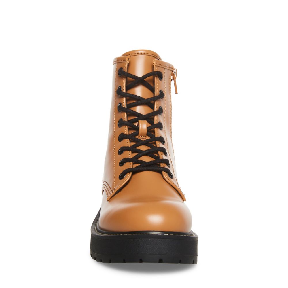 camel combat boots women