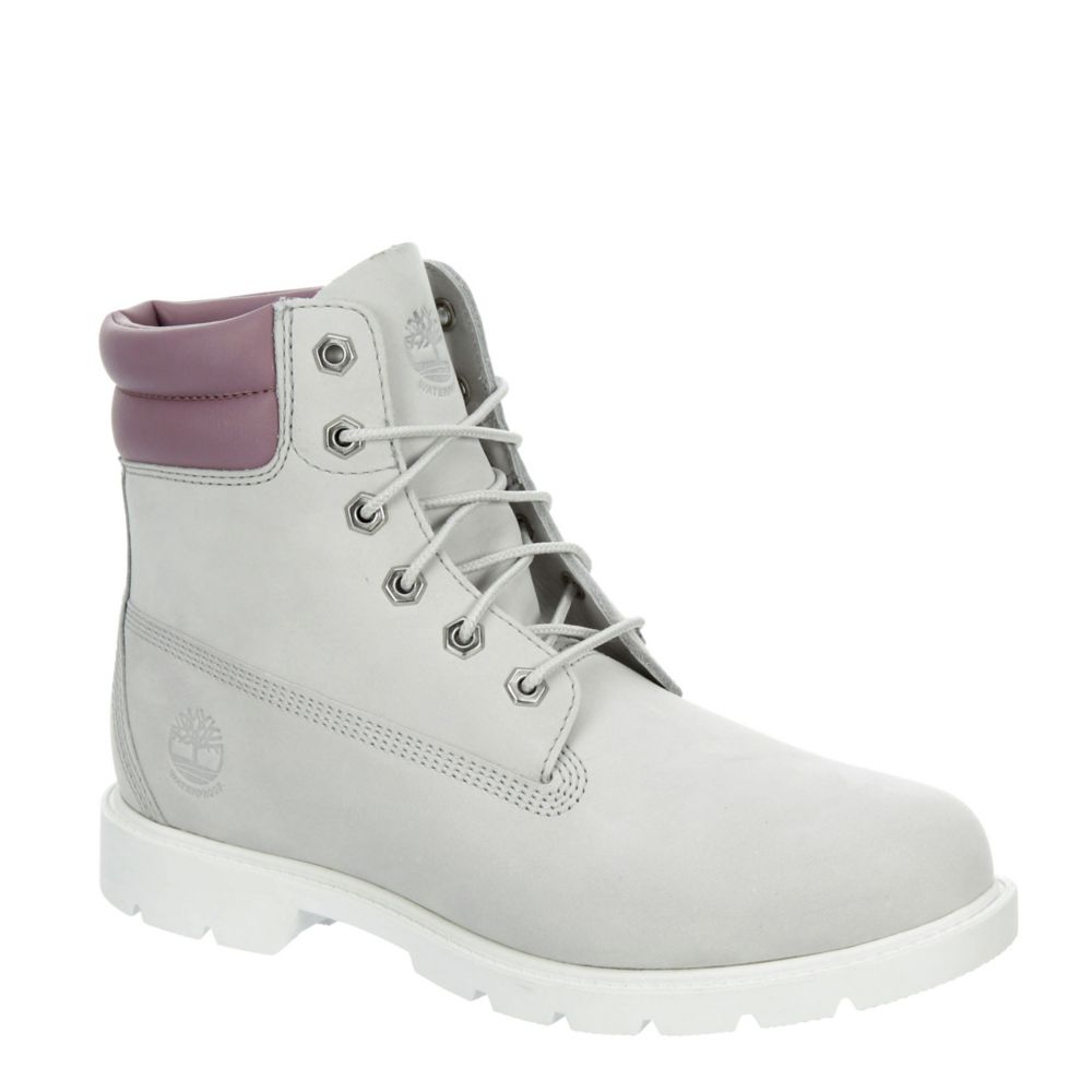  Lovee Cosee White Platform Boots for Women Lace up