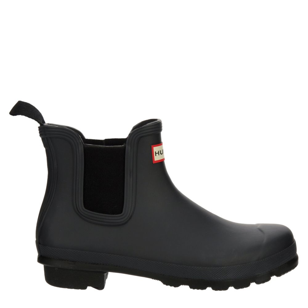 Black Hunter Chelsea Rain Boot | Boots Room Shoes
