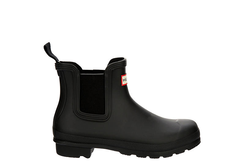 Hunter Boots Llc Womens Original Chelsea Rain Boot - Black