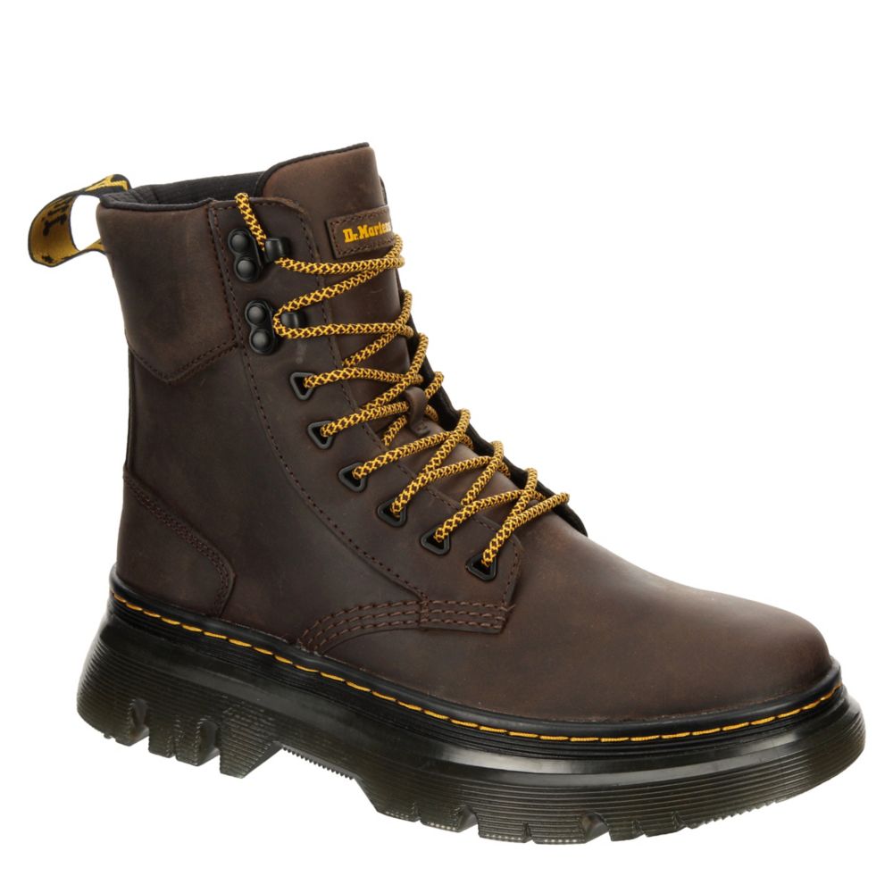 Womens brown clearance dr marten boots