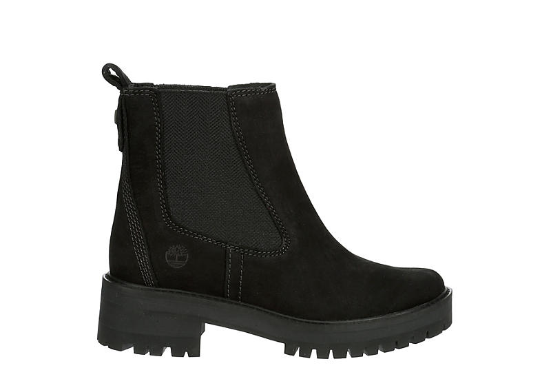 Black Timberland Womens Courmayeur Valley Chelsea Boot | Boots | Rack Shoes