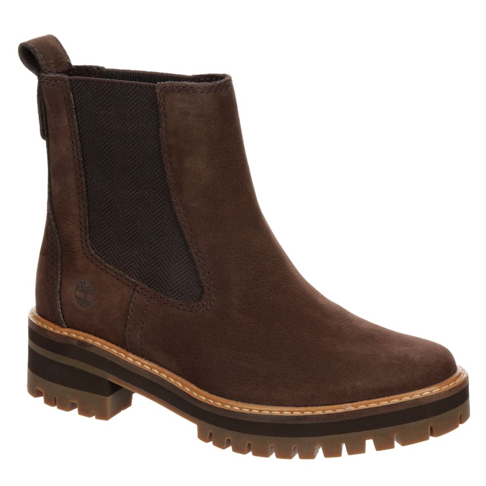Brown Timberland Womens Courmayeur Valley Chelsea Boot | Boots | Rack Room Shoes