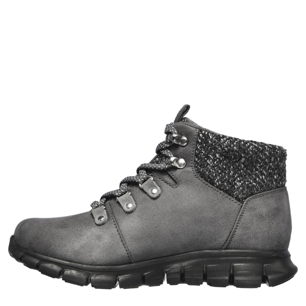 Dark Grey Skechers Womens Synergy Cold Daze Lace-up | Boots | Rack Room Shoes
