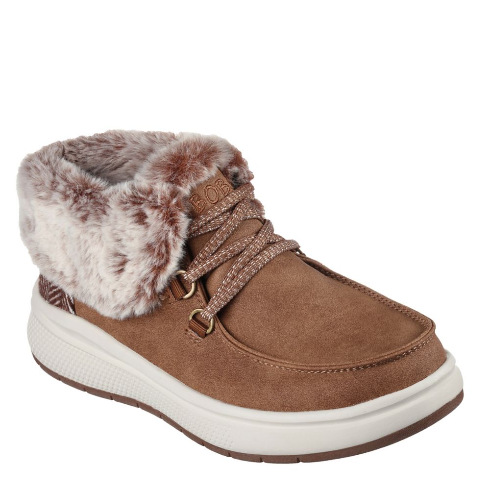 Rust Womens Skipper Wave Cozy Lace-up | Boots Rack Room Shoes