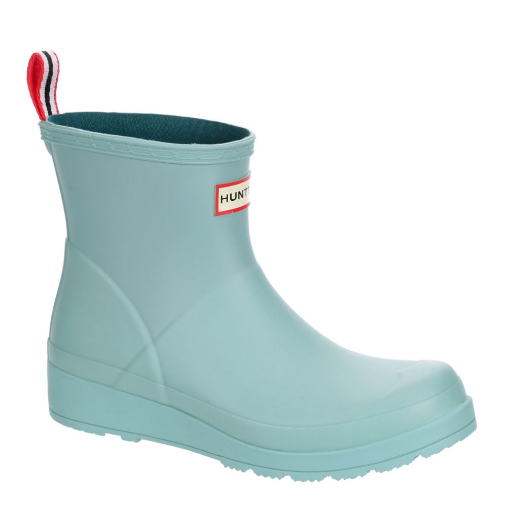 Bezem Volg ons beschermen Light Blue Hunter Boots Llc Womens Play Short Rain Boot | Boots | Rack Room  Shoes