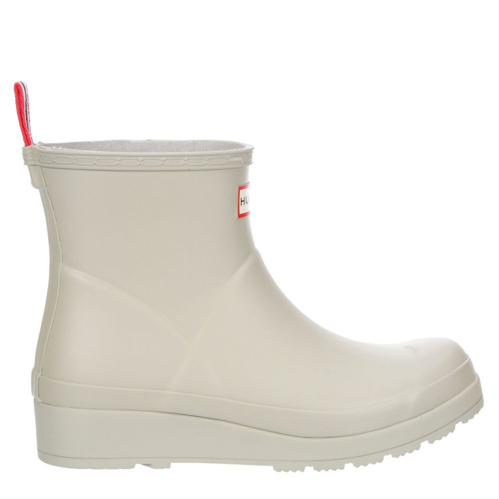 Hunter Womens Play Short Rain Boot - Grey