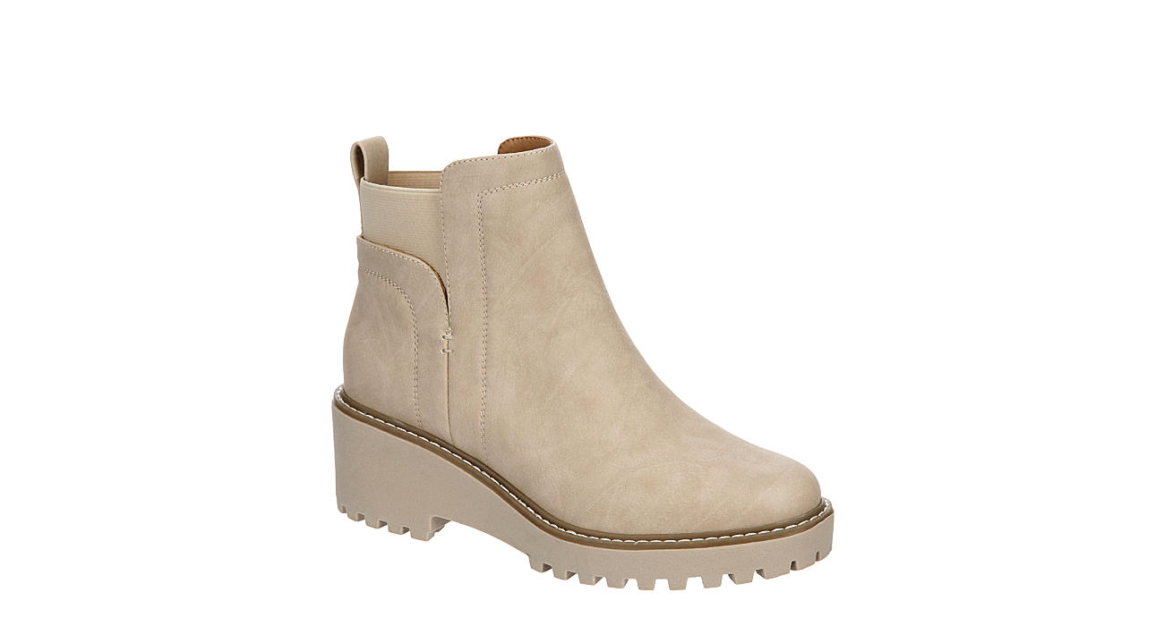 Natural Dv By Dolce Vita Womens Rielle Wedge Boot | Boots | Rack Room Shoes